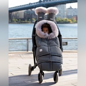 NWT 7AM Enfant Blanket 212 Evolution Tundra Fur
Warm
Cocoon
Stroller
Car
6M-4T